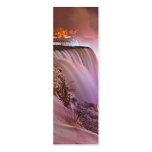 Niagara Falls at Winter from Prospect Point Business Card Template