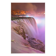 Niagara Falls at Winter from Prospect Point Photographic Print