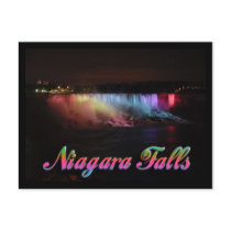 Niagara Falls Lights at Night