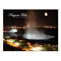 Niagara Falls Night Lights Post Cards