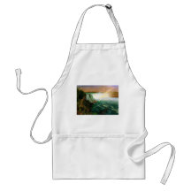 Niagara falls painting art artist Albert Bierstadt Aprons