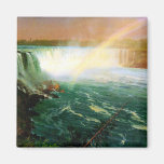 Niagara falls painting art artist Albert Bierstadt Fridge Magnets