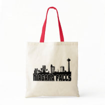 Niagara Falls Skyline Tote Bag