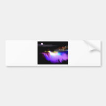 Niagara-Falls-under-floodlights-at-night Bumper Sticker