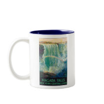 Niagara Falls Vintage Travel Poster Coffee Mug