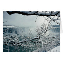 Niagara Falls winter, Ontario, Canada Cards