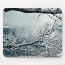 Niagara Falls winter, Ontario, Canada Mouse Pad