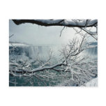 Niagara Falls winter, Ontario, Canada Post Card