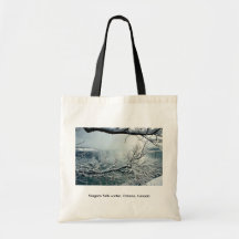 Niagara Falls winter, Ontario, Canada Tote Bag