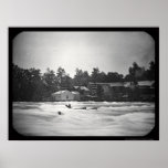 Niagara River Accident Daguerreotype 1853 posters