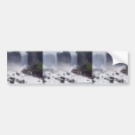 Niagra Falls And View Of American Side From Canada Bumper Stickers