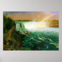 Niagra Falls by Bierstadt Posters
