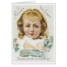 Niaraga Gloss Starch - Little Girl Cards