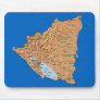 Nicaragua Map Mousepad