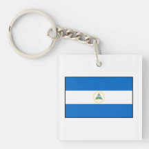 Nicaragua – Nicaraguan Flag Acrylic Key Chains