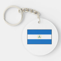 Nicaragua – Nicaraguan Flag Acrylic Key Chains