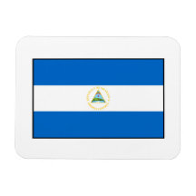 Nicaragua – Nicaraguan Flag Rectangle Magnets