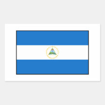 Nicaragua – Nicaraguan Flag Rectangular Stickers