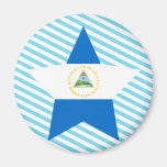 Nicaragua Star Magnet