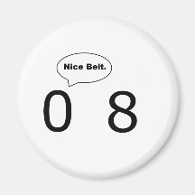 Nice Belt Fridge Magnets