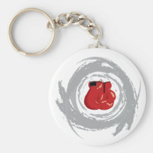 Nice Box Circular Grunge Keychains