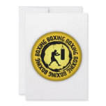 Nice Boxing Seal Personalized Invitations