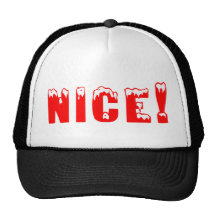 Nice Christmas Gift Trucker Hats