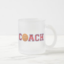 Nice Coach Basketball Insignia Coffee Mug