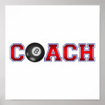 Nice Coach Billiard Insignia Print