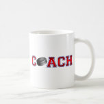 Nice Coach Hockey Insignia Coffee Mugs