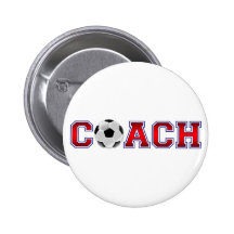 Nice Coach Soccer Insignia Pin