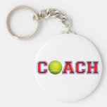 Nice Coach Tennis Insignia Key Chains