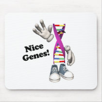Nice Genes Funny DNA Mousepads