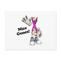 Nice Genes Funny DNA Post Cards
