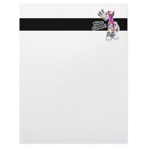 Nice Genes Funny DNA Strip Character Letterhead