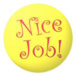 Nice Job! stickers