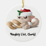 Nice List or naughty List Ornament
