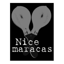 Nice Maracas Post Cards