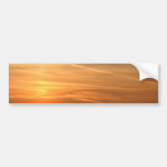 Nice Orange Sunset Bumper Stickers