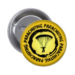 Nice Parachuting Seal Button