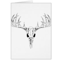 Nice Rack-Trophy Buck-Deer Rack Card