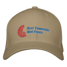 Nice Run Towards Not From ball cap Embroidered Baseball Caps