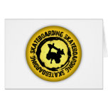 Nice Skateboarding Seal 2 Greeting Cards