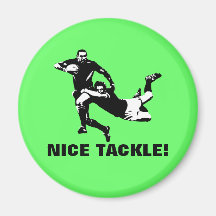 Nice tackle,Rugby Magnets