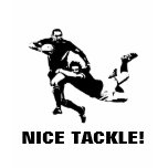 Nice tackle,Rugby t-shirts