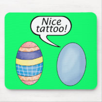 Nice Tattoo Easter Eggs Mouse Mats
