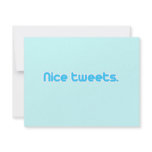 Nice tweets 4 personalized invitations