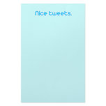 Nice tweets stationery
