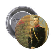 Nicholas II Pinback Buttons