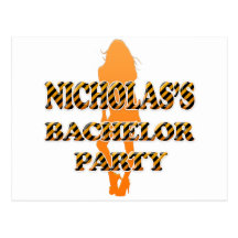 Nicholas's Bachelor Party Postcard